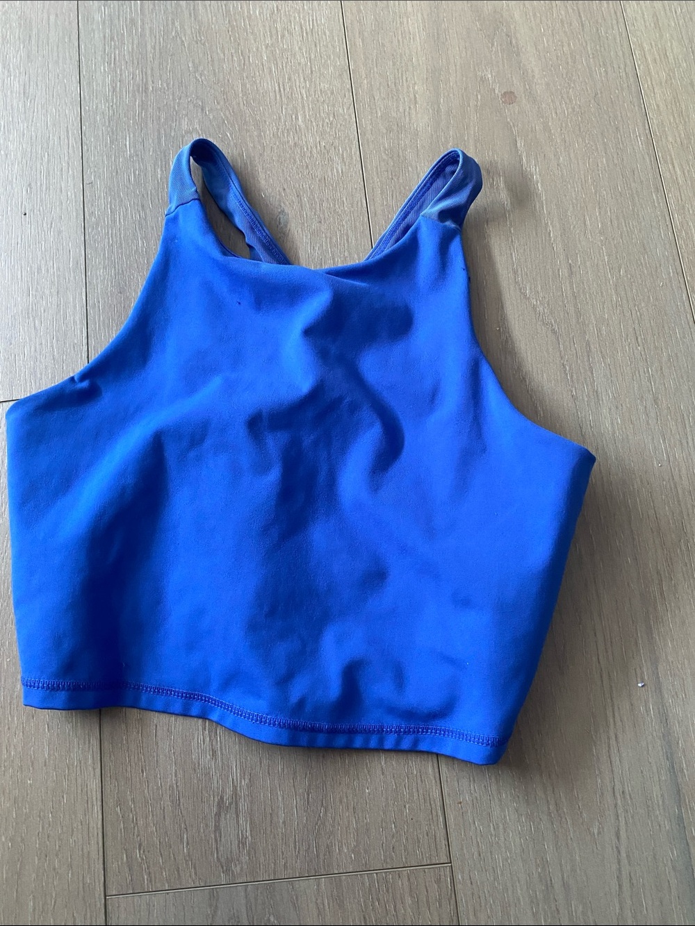 Joe Fresh Cobalt Cropped Tank Top